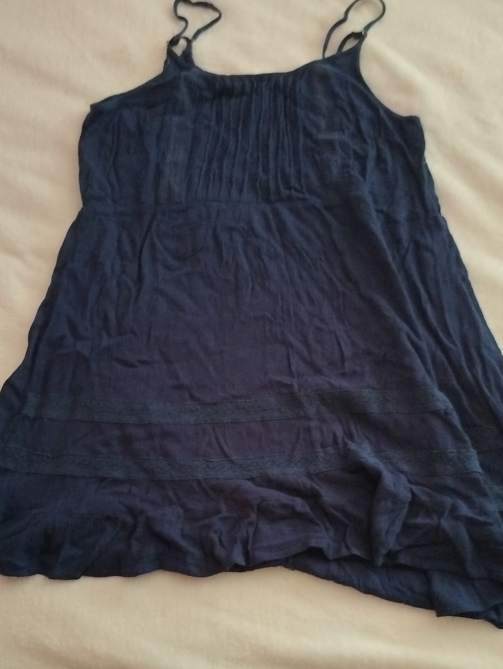 Navy Blue Tank Top